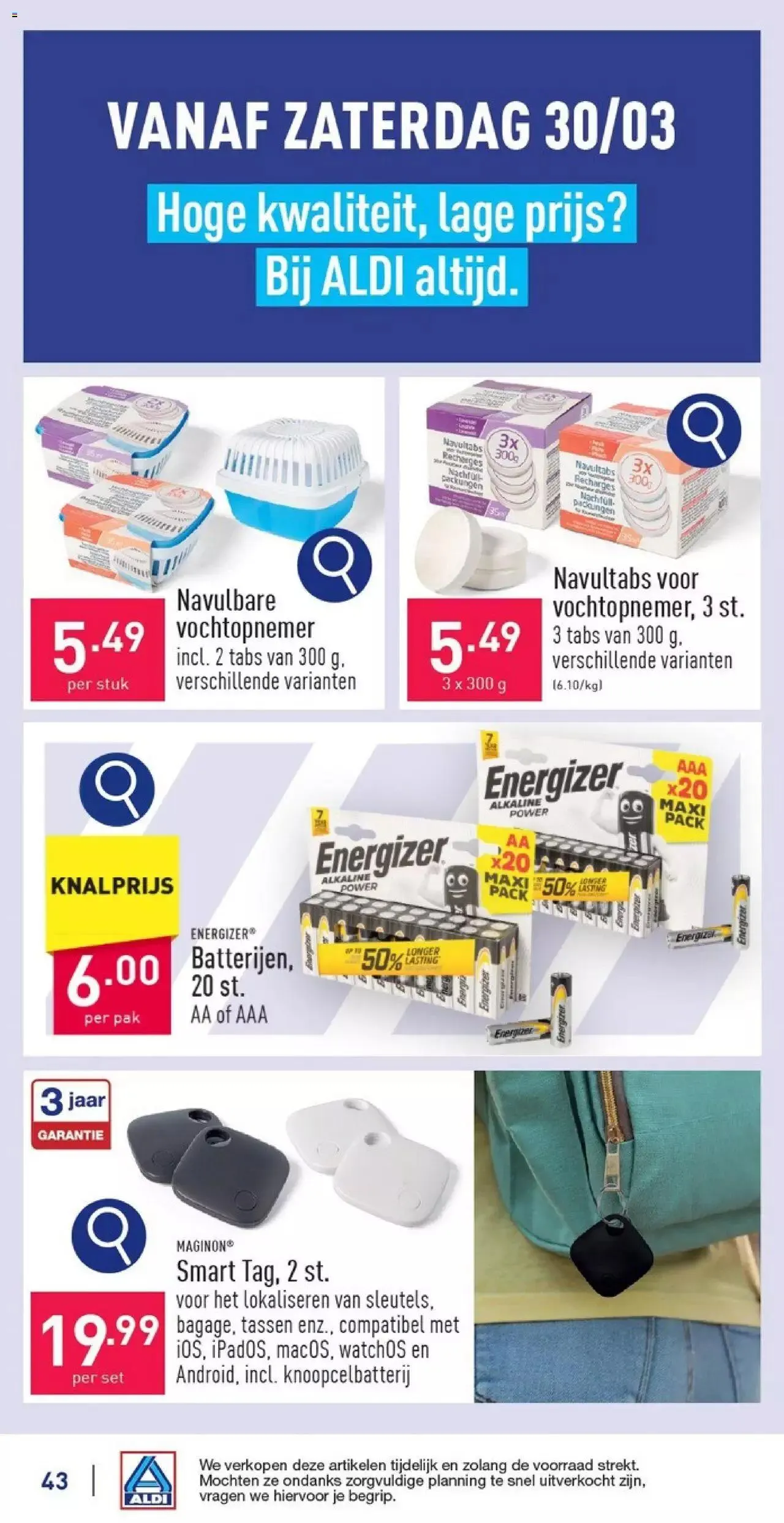 Aldi folder week 13 van 30 maart tot 22 maart 2024 - folder pagina 43