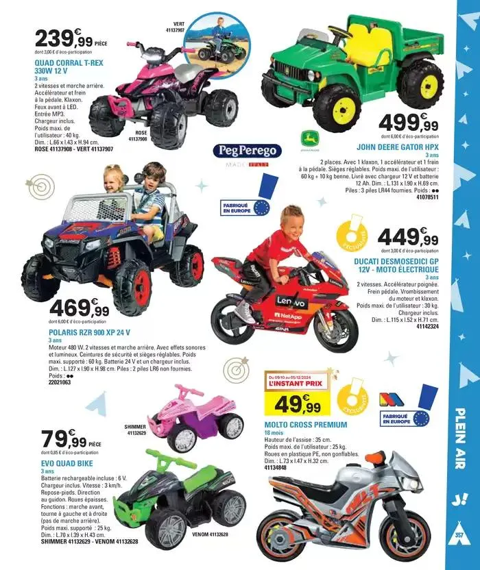 Jouez À L'infin van 29 oktober tot 5 december 2024 - folder pagina 357