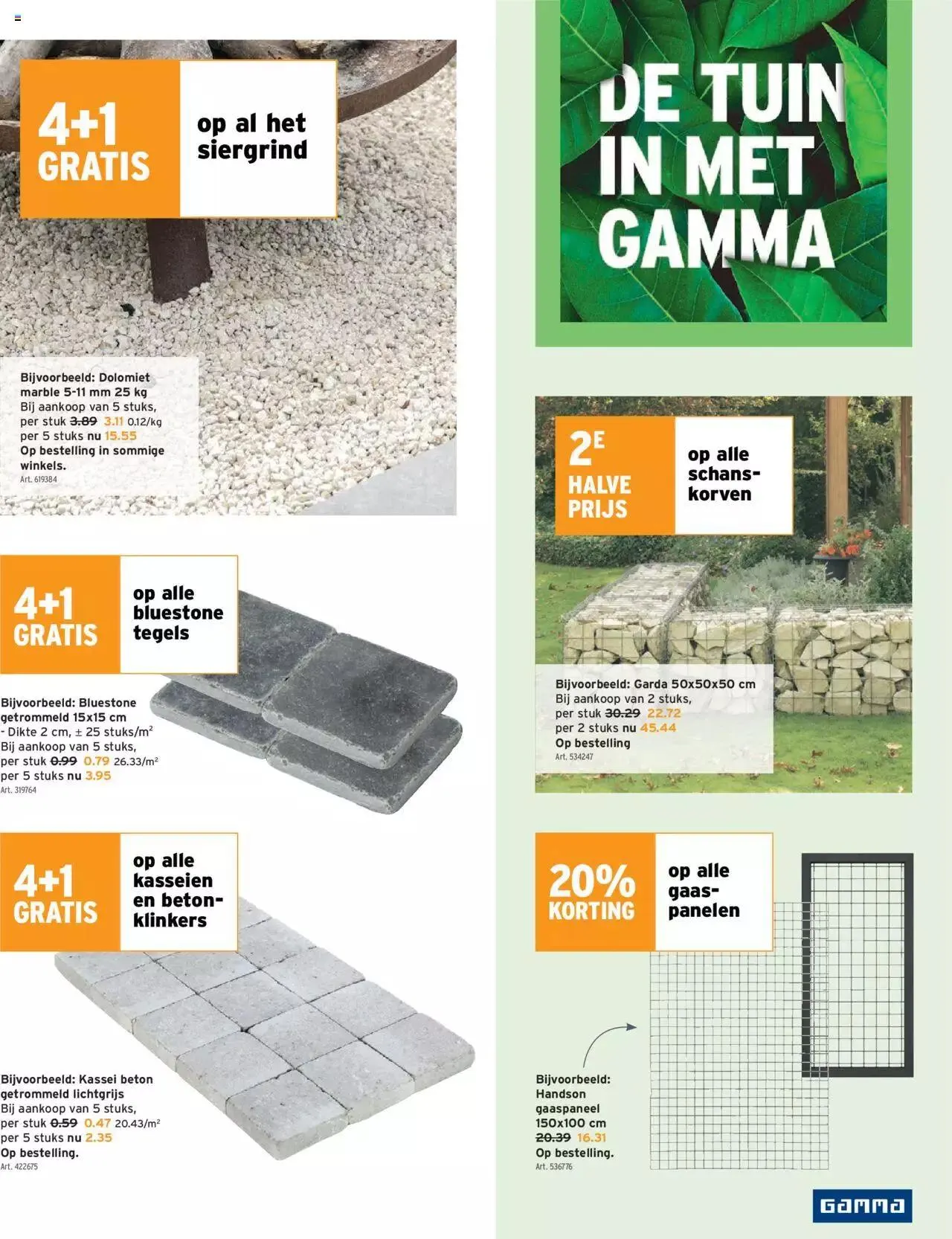 GAMMA folder van 11 april tot 31 december 2023 - folder pagina 25