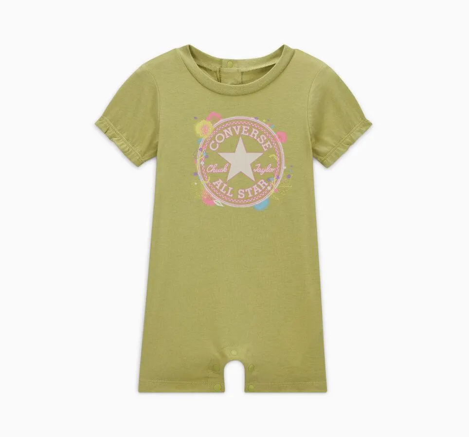 Ruffle Sleeve Romper