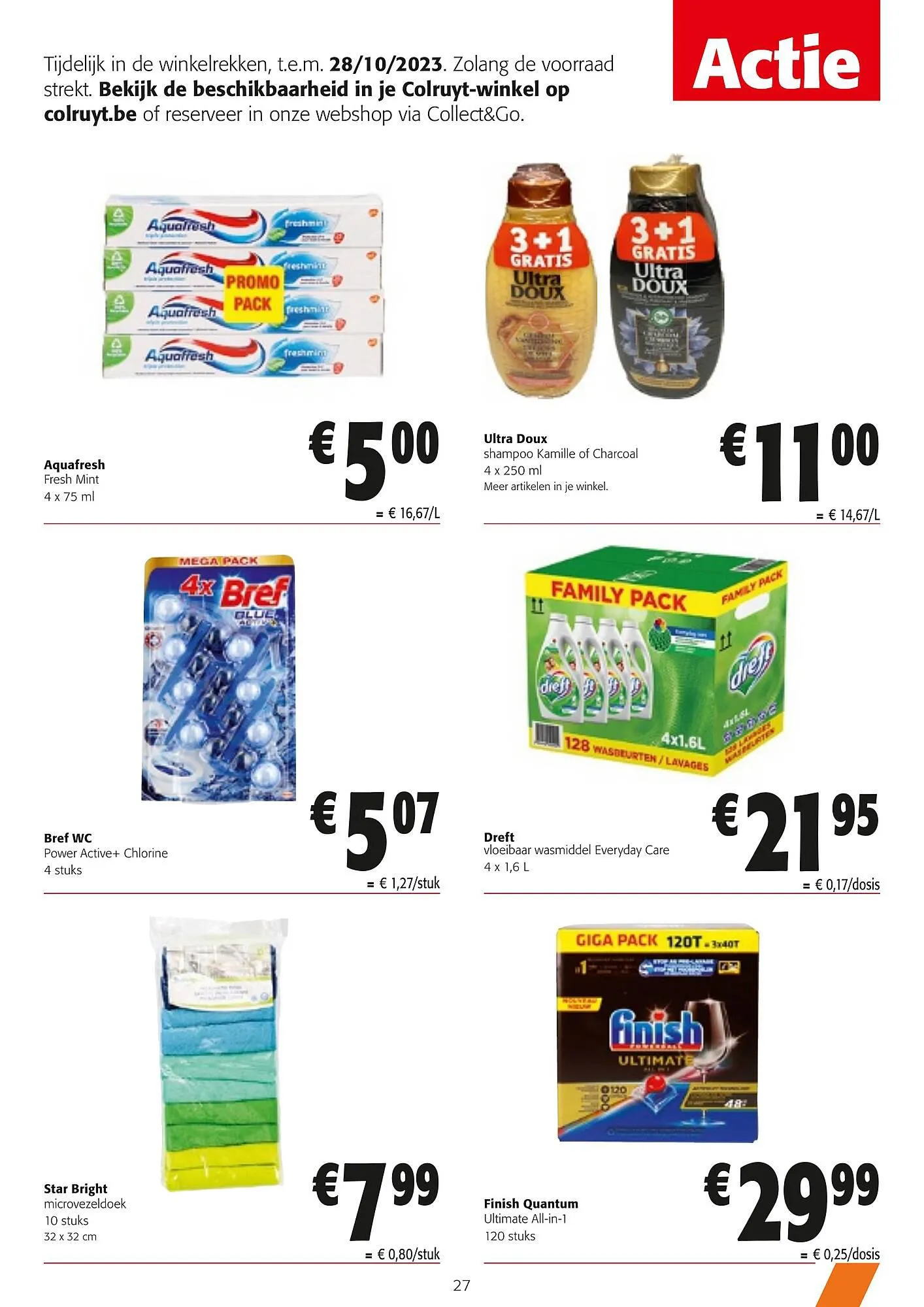 Colruyt folder van 20 september tot 3 oktober 2023 - folder pagina 27