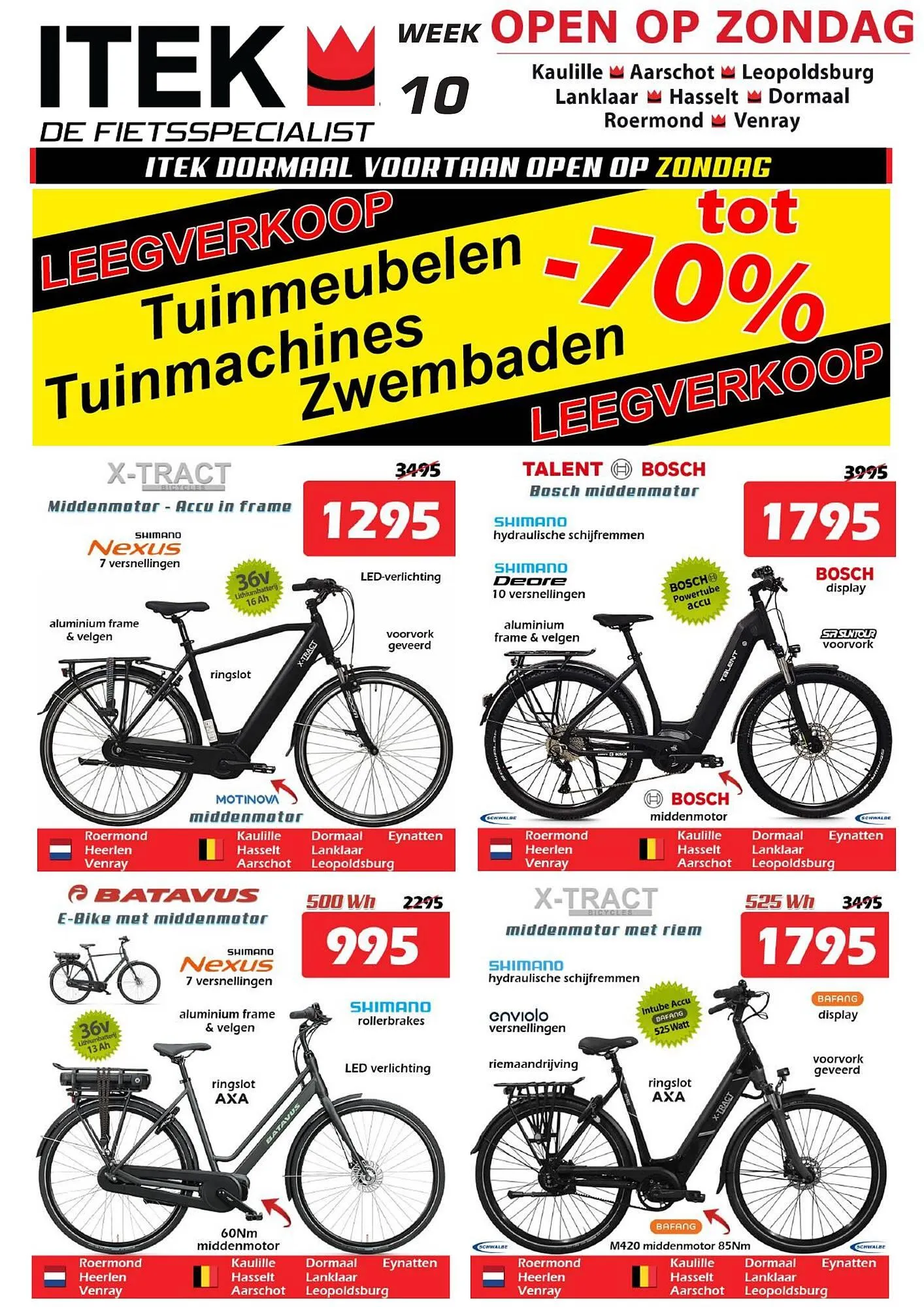 ITEK folder van 4 maart tot 8 maart 2026 - folder pagina 1