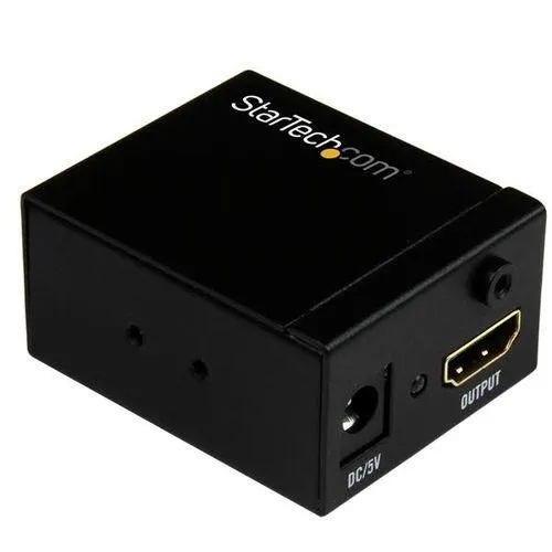 StarTech.com HDBOOST audio/video extender AV-repeater Zwart