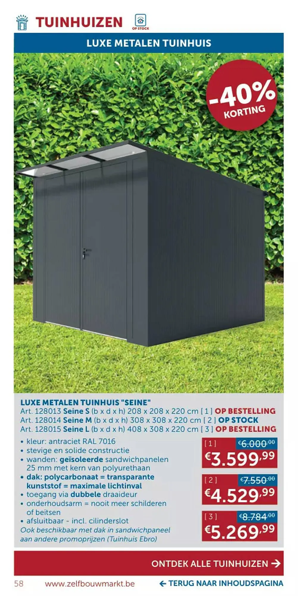 Zelfbouwmarkt folder van 18 juli tot 14 augustus 2023 - folder pagina 58