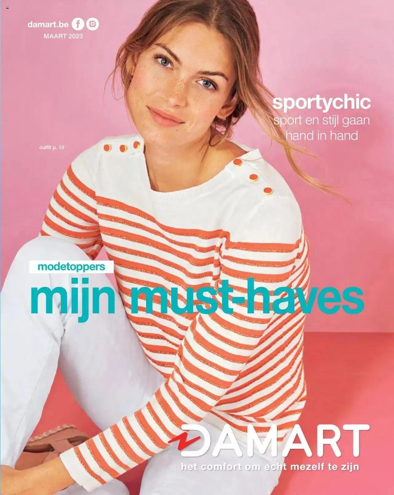 Damart folder van 31 maart tot 31 december 2023 - folder pagina 1