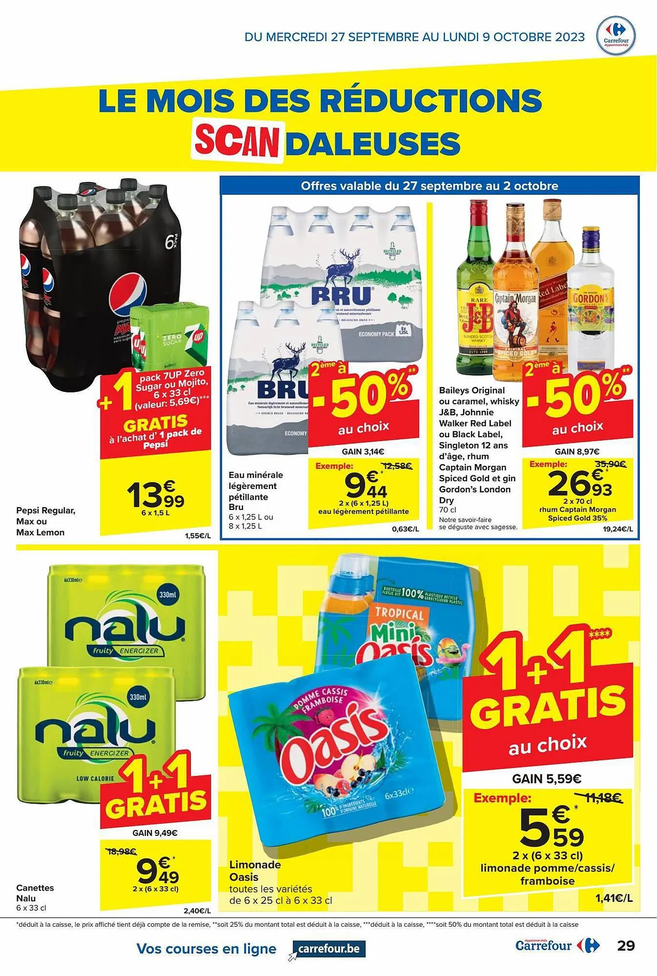 Carrefour Express Folder van 27 september tot 28 september 2023 - folder pagina 29