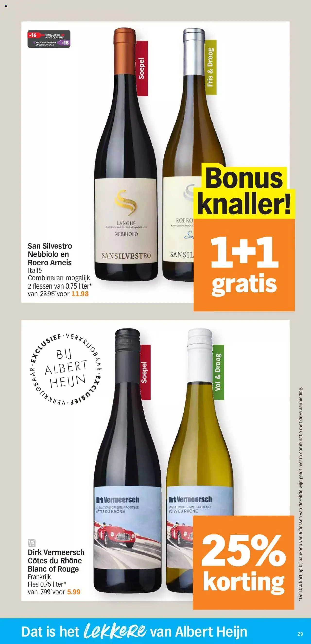 Albert Heijn folder week / de la semaine 04 van 29 januari tot 31 december 2023 - folder pagina 29