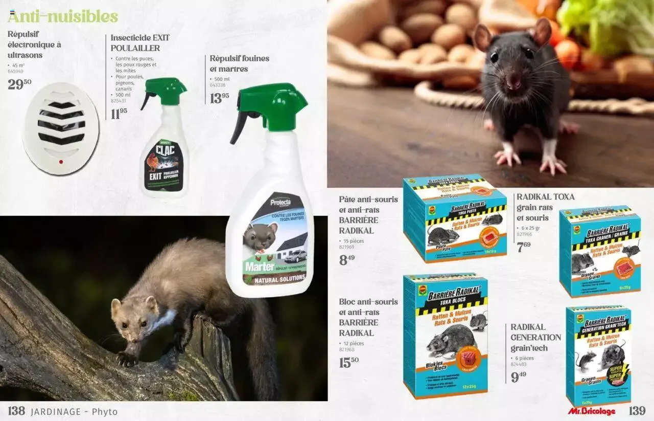 Mr Bricolage - Catalogue Jardin van 17 april tot 31 december 2024 - folder pagina 70