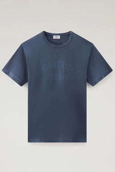 WOOLRICH LIGHT GARMENT DYED T-SHIRT