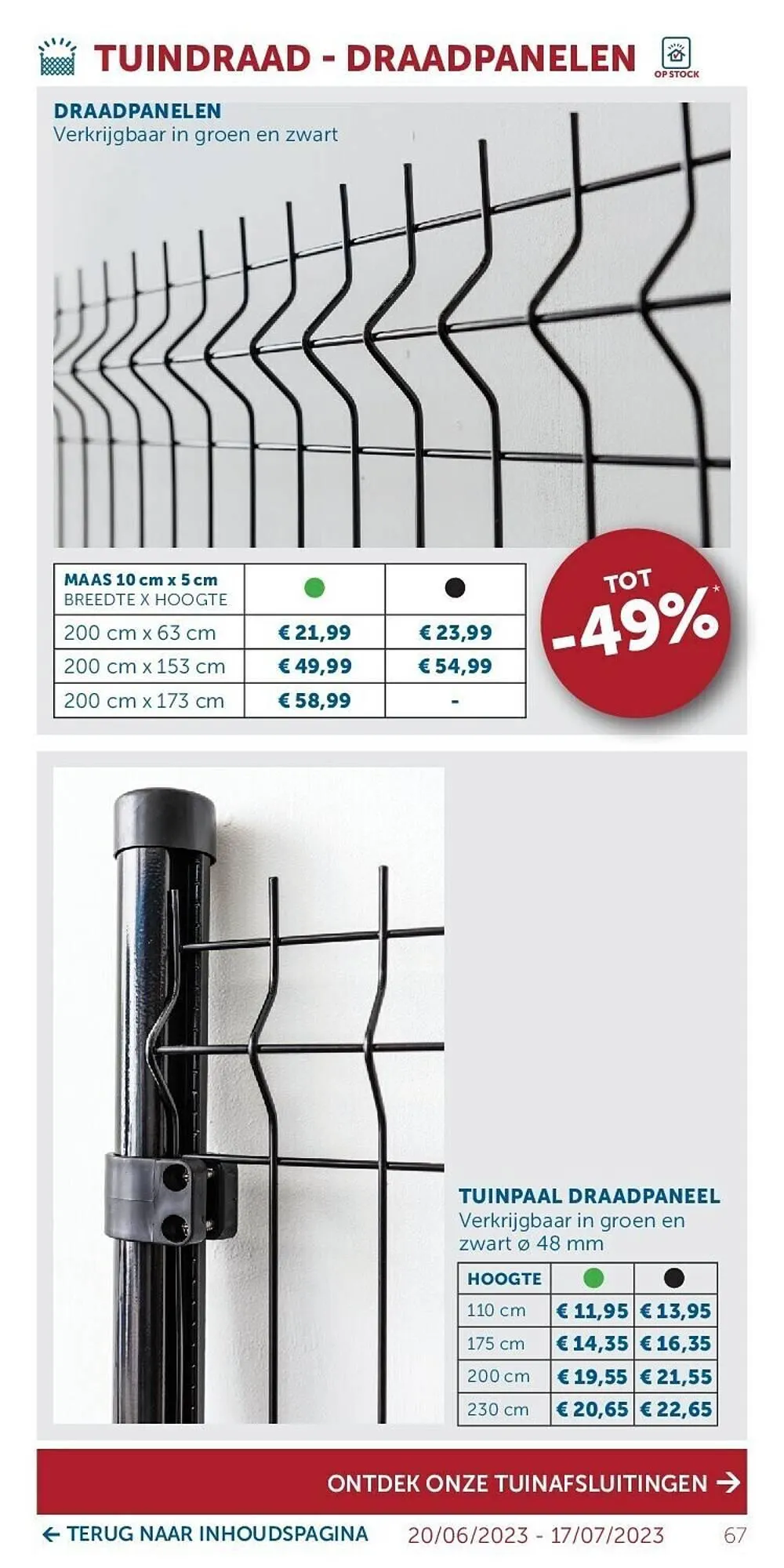 Zelfbouwmarkt folder van 20 juni tot 17 juli 2023 - folder pagina 67