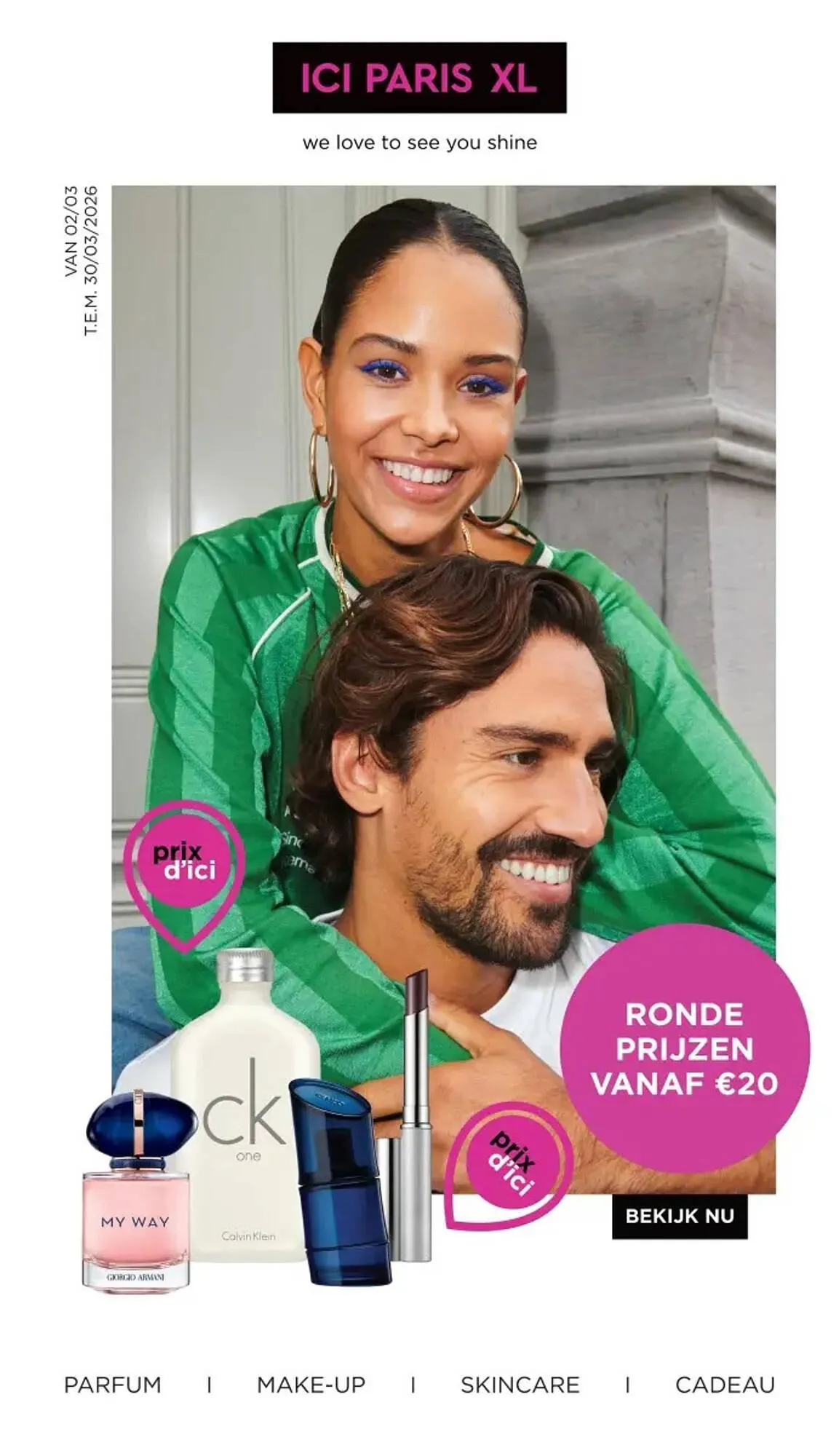 ICI PARIS XL folder van 2 maart tot 30 maart 2026 - folder pagina 1