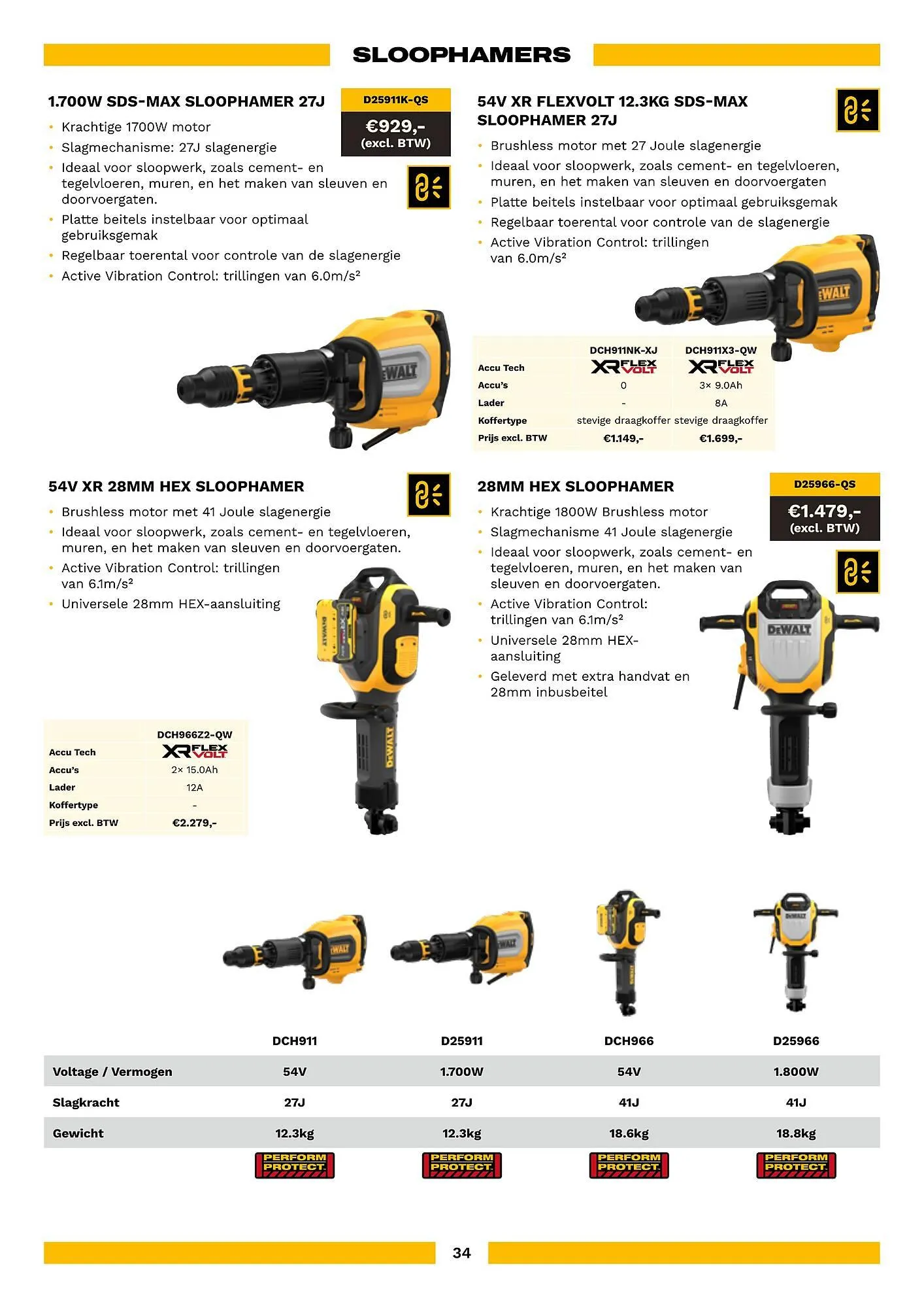 DeWALT folder van 1 februari tot 31 mei 2026 - folder pagina 34