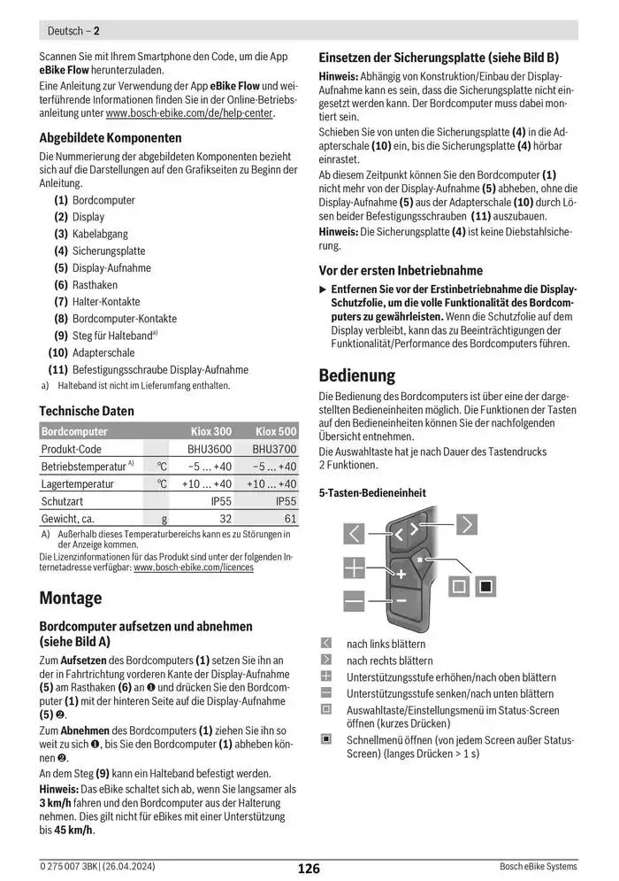 Electric Bike Manual van 12 februari tot 12 augustus 2025 - folder pagina 126