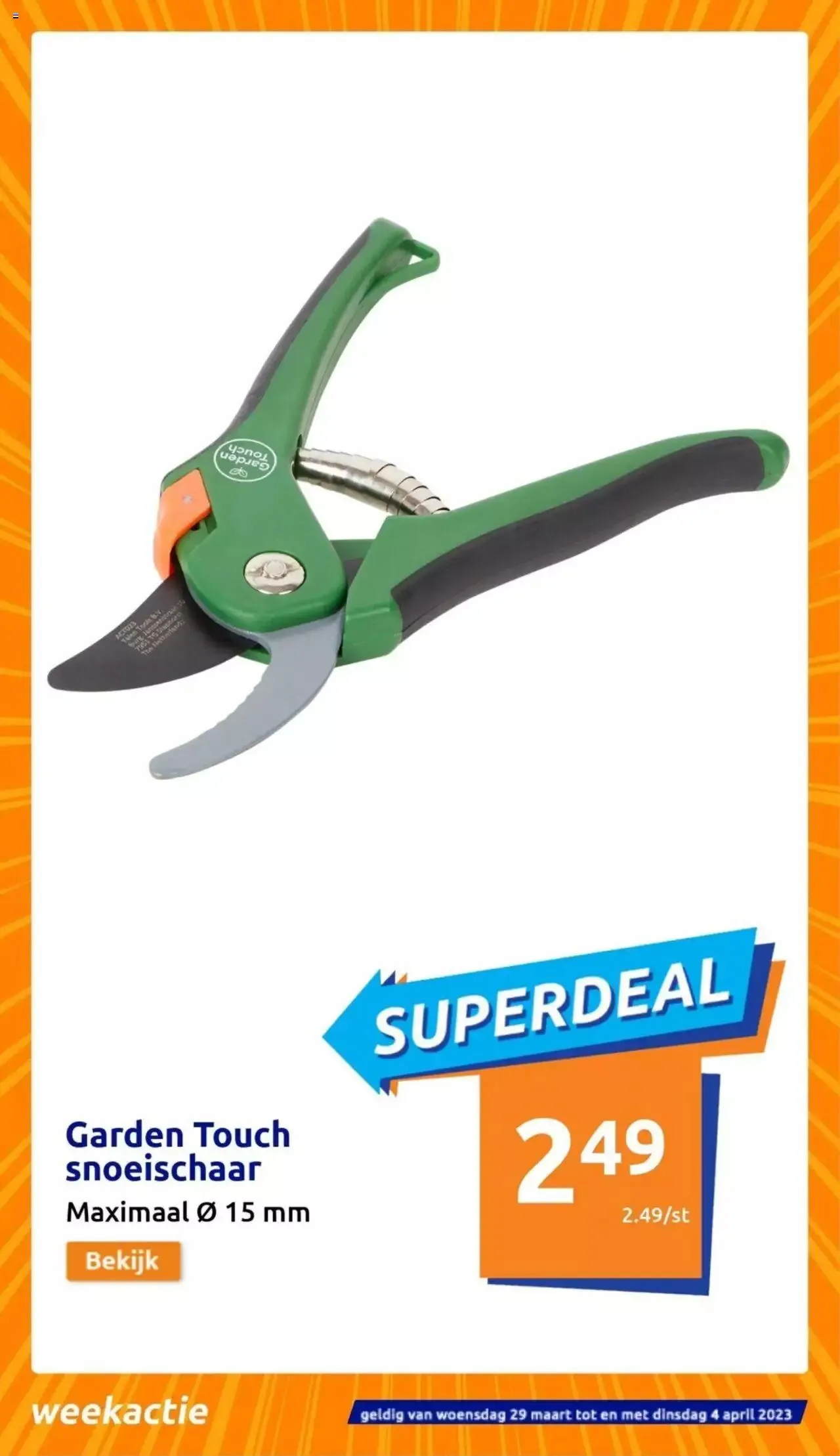 Action folder week / de la semaine 13 van 4 april tot 31 december 2023 - folder pagina 11