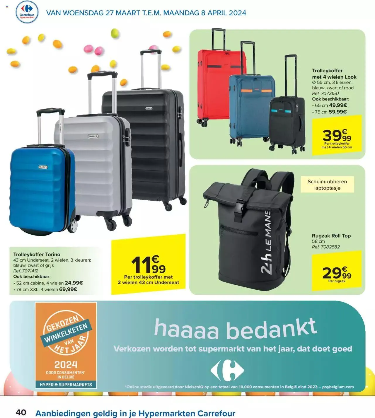 Carrefour folder week 13 van 8 april tot 30 maart 2024 - folder pagina 40