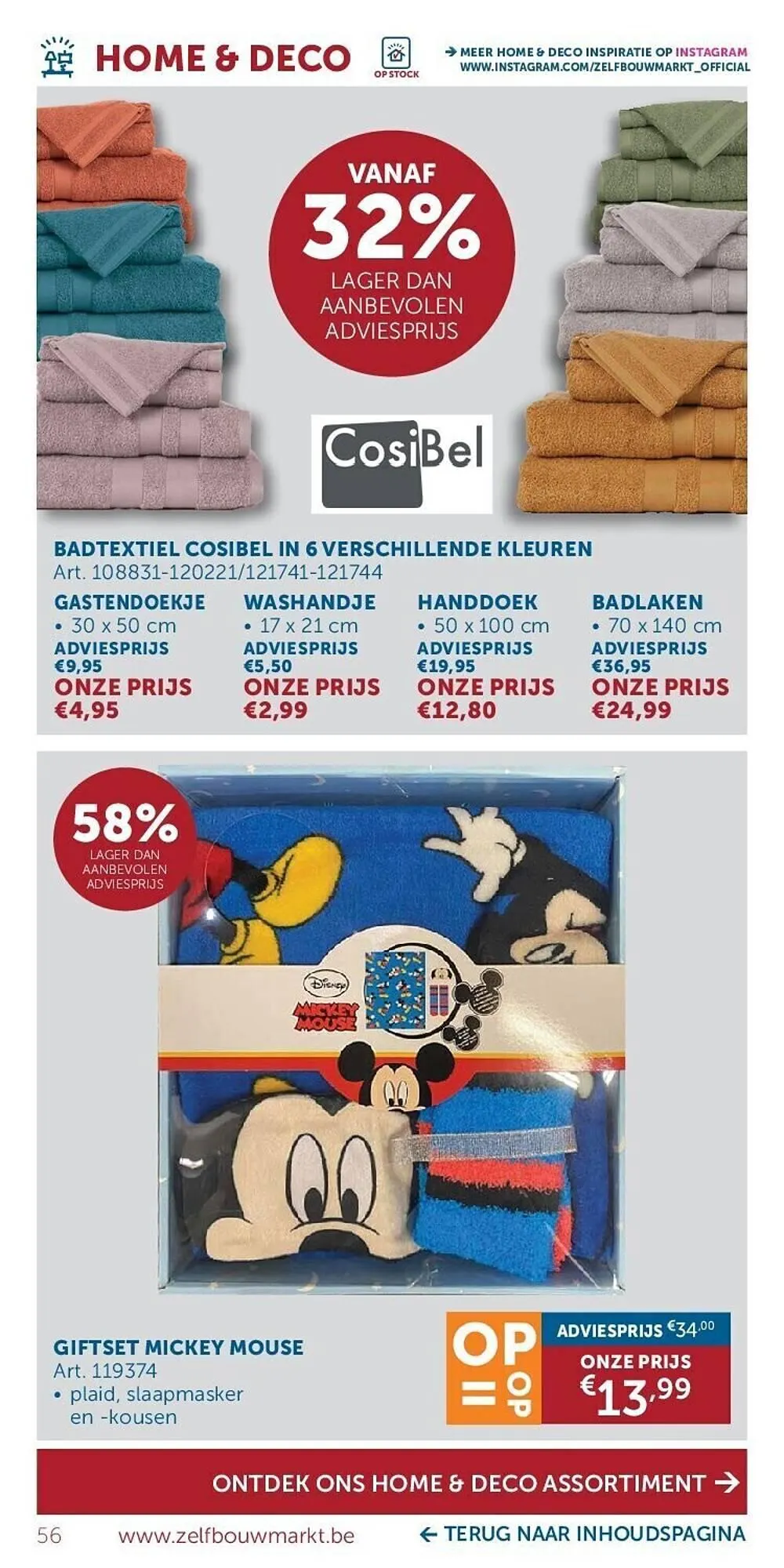 Zelfbouwmarkt folder van 19 december tot 22 januari 2024 - folder pagina 56