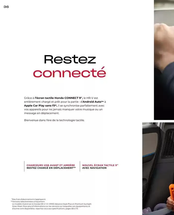 Honda HR-V E:HEV Full Hybrid van 21 november tot 21 november 2025 - folder pagina 36