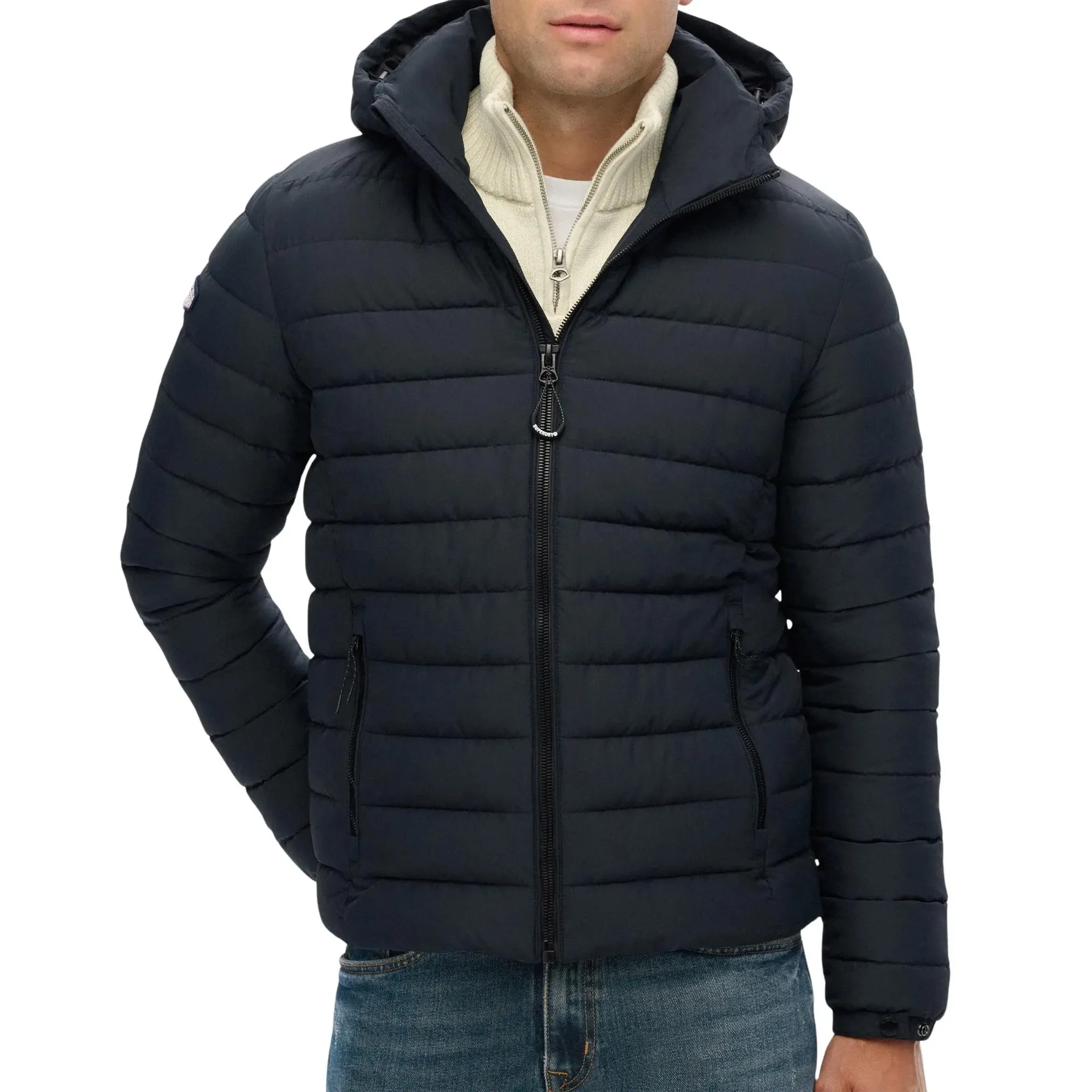 Hooded Fuji Padded Jas Heren