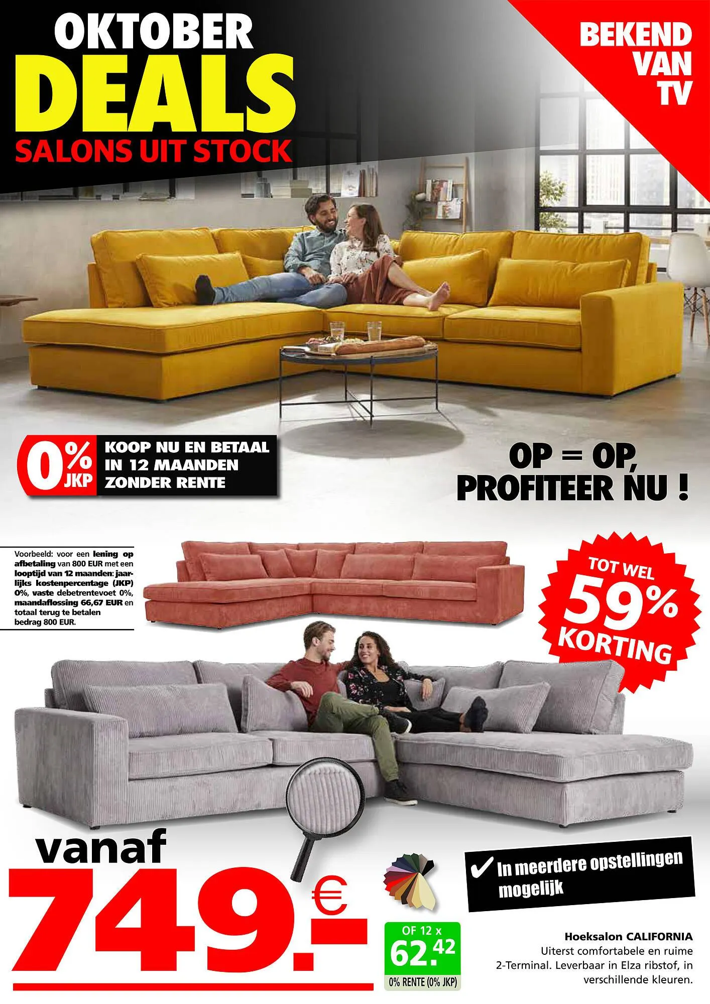 Seats And Sofas Folder van 2 oktober tot 2 oktober 2023 - folder pagina 2