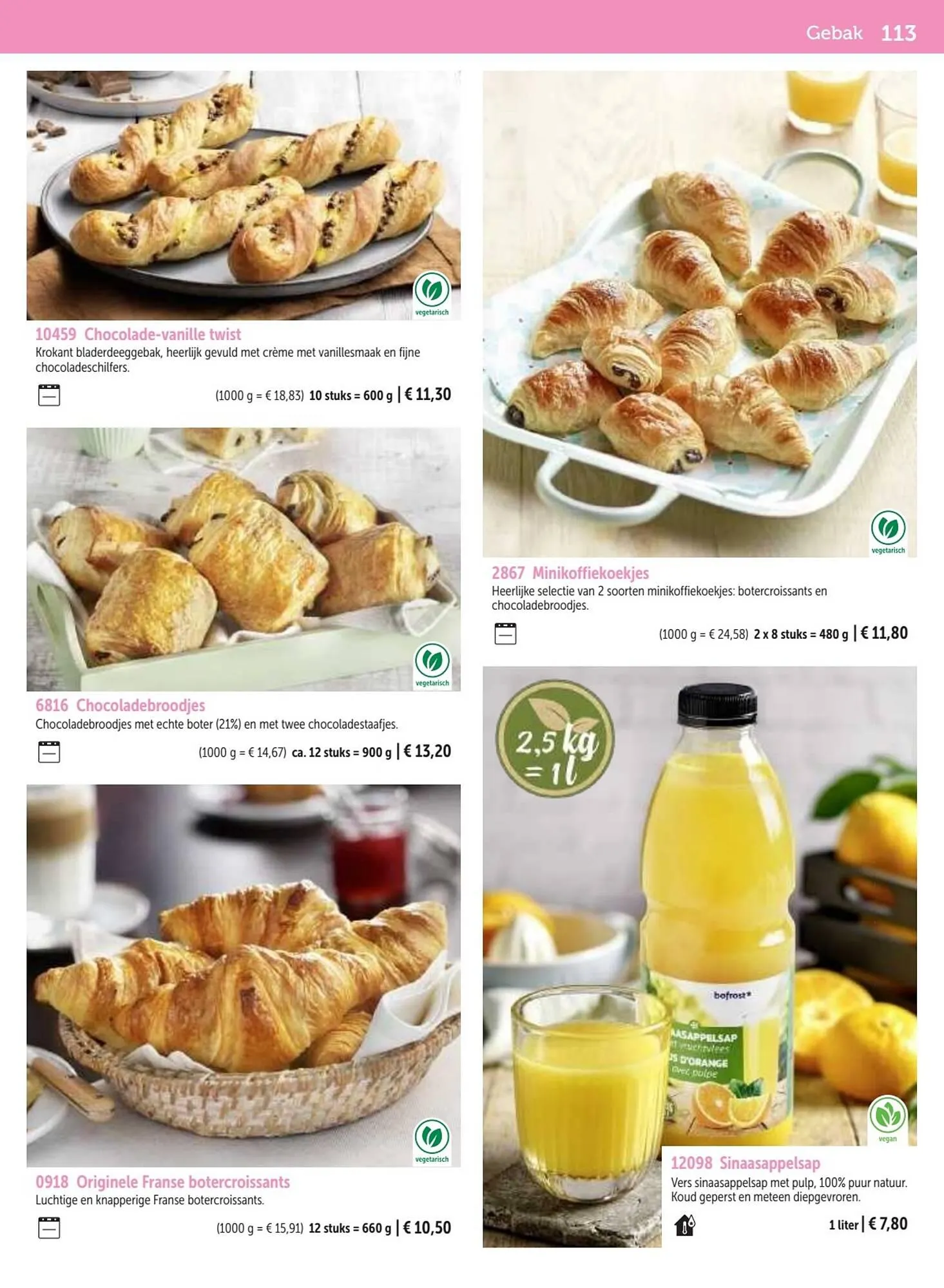 Bofrost Folder van 1 maart tot 31 augustus 2023 - folder pagina 113