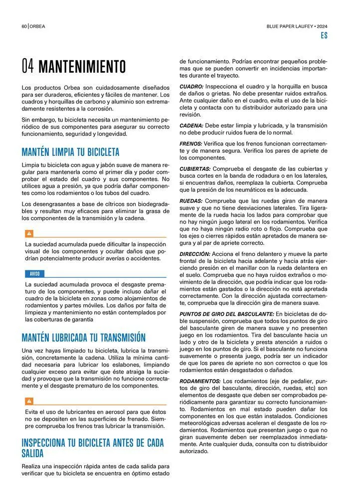 BLUE PAPER LAUFEY 2024 van 25 oktober tot 25 oktober 2024 - folder pagina 60