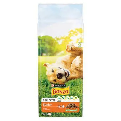 Bonzo Senior avec poulet et légumes nourriture pour chiens