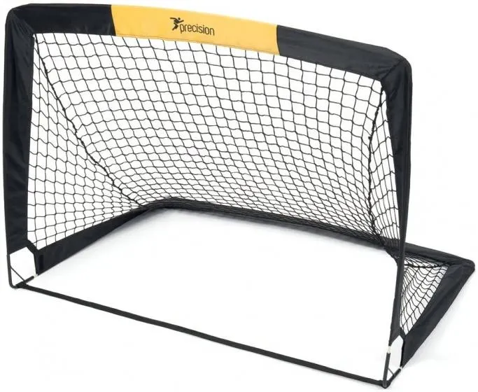 Precision Training mini-voetbaldoelen 91,4 cm polyester zwart 2 stuks