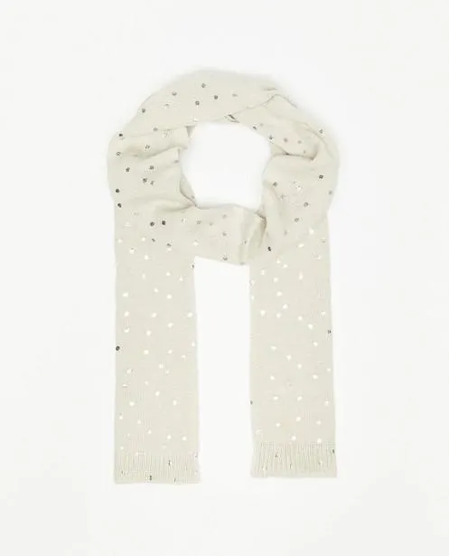 Sjaal met stippen