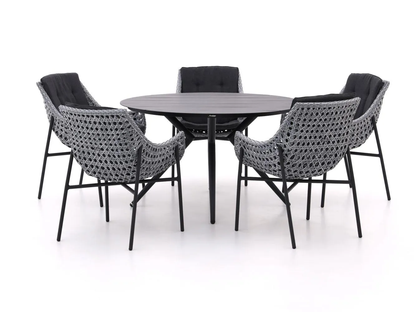 Manifesto Novara/Sora ø 127cm dining tuinset 6-delig