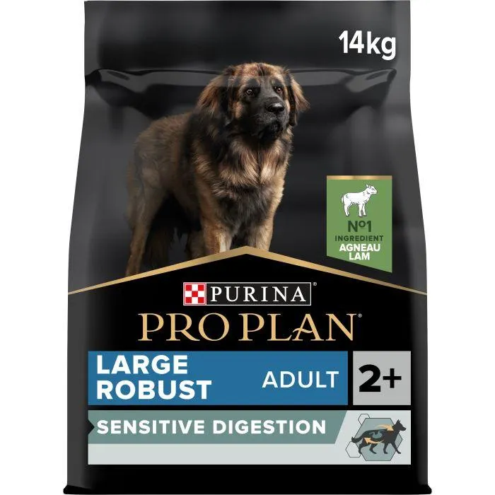 Pro Plan Sensitive Digestion Adult (groot / Robuust) Lam Hondenvoer 14kg