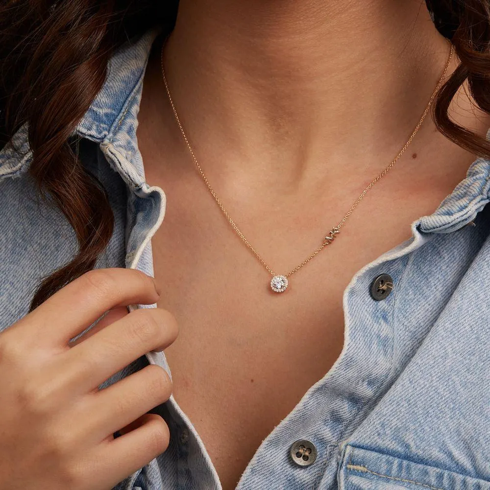 Premium 925 Sterling Zilver Roségouden Ketting (Lengte: 40.50 - 45.50 cm)