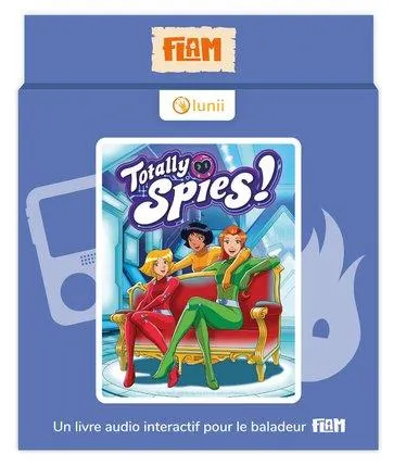 LUNII - TOTALLY SPIES - LIVRE AUDIO INTERACTIF DES 9 ANS A ECOUTER FLAM