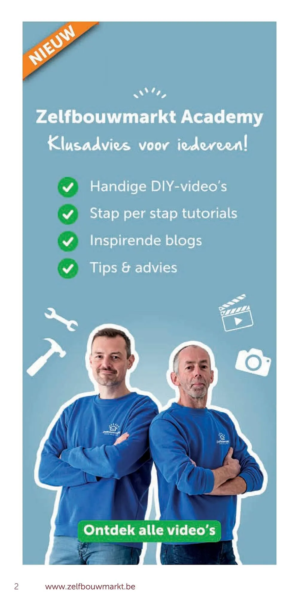 Zelfbouwmarkt folder van 20 januari tot 23 februari 2026 - folder pagina 2
