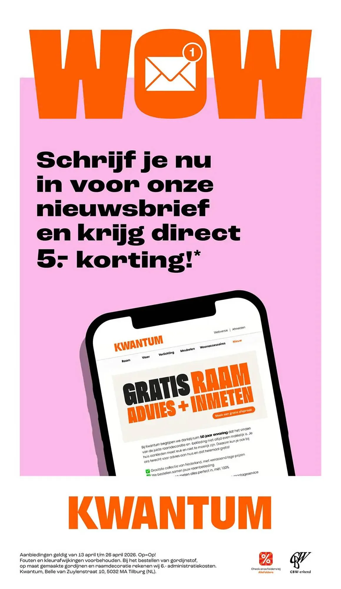 Kwantum folder van 13 april tot 26 april 2026 - folder pagina 21