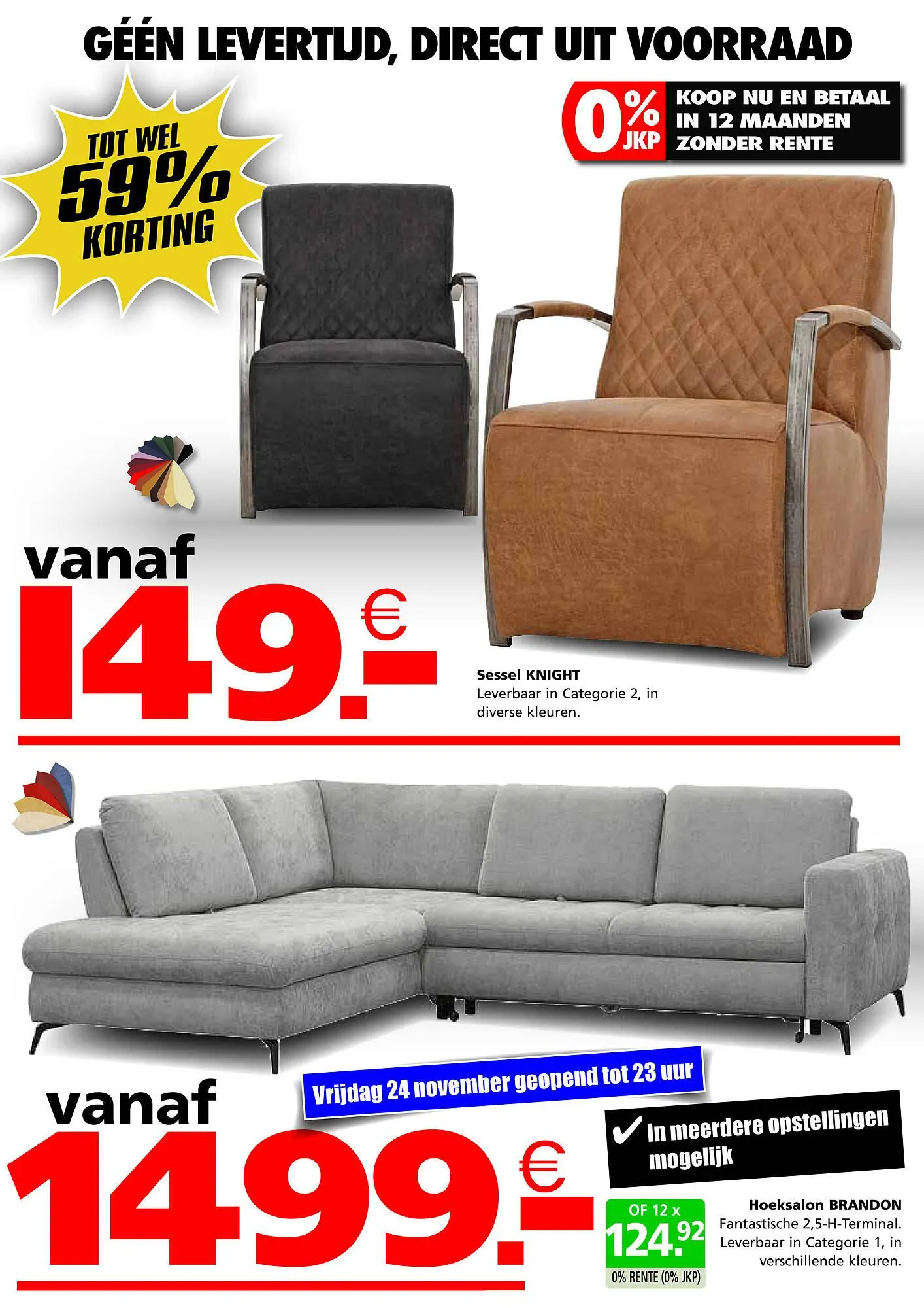 Seats And Sofas Folder van 20 november tot 24 november 2023 - folder pagina 3