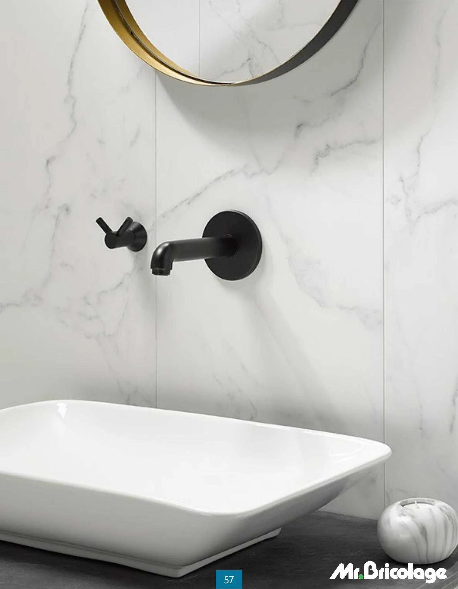 Mr Bricolage Magazine Sanitair van 11 september tot 28 september 2023 - folder pagina 57