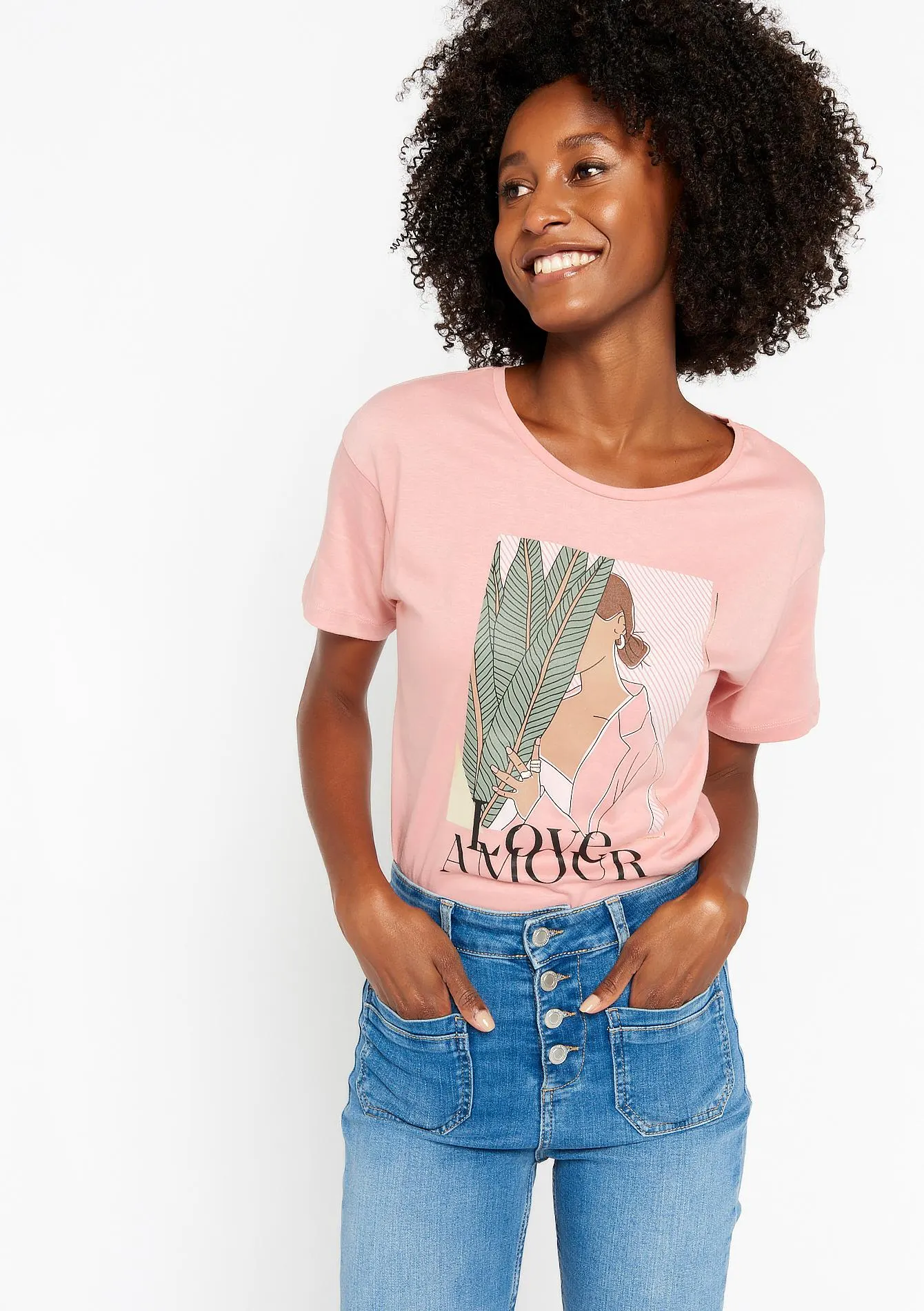 T-shirt with artwork