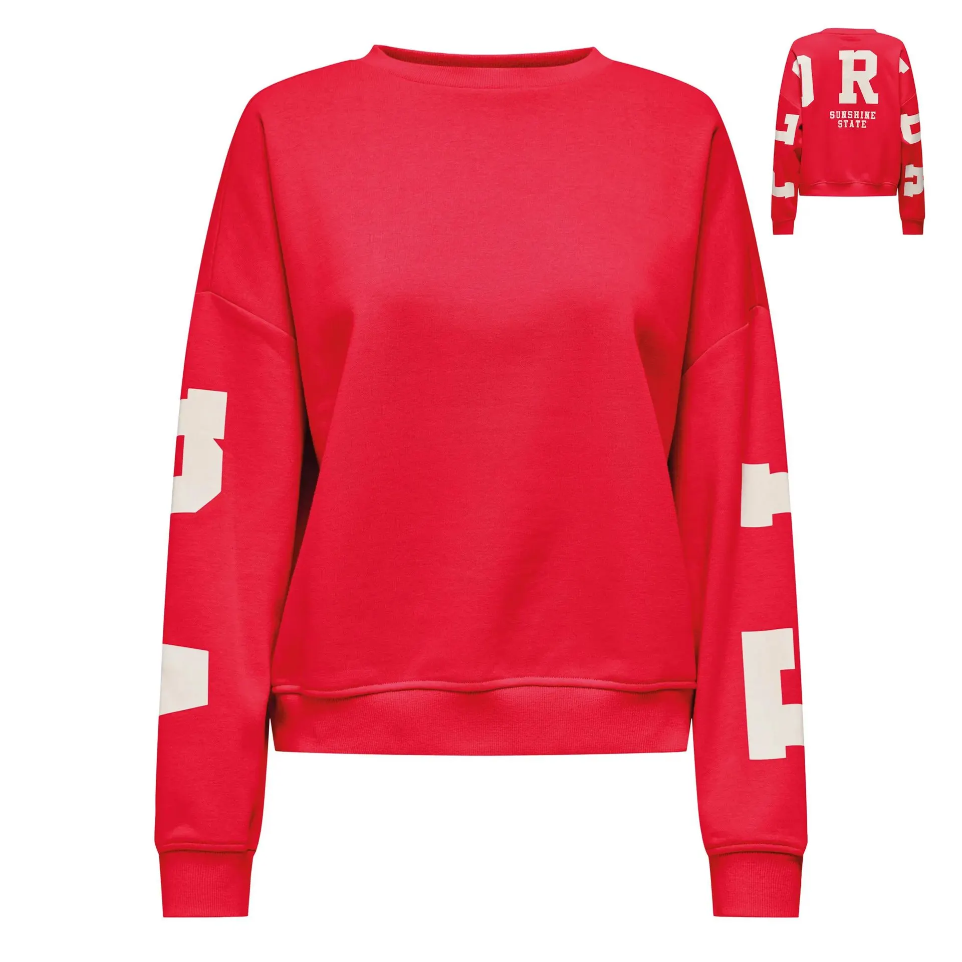 Sweat Print Sweater Dames