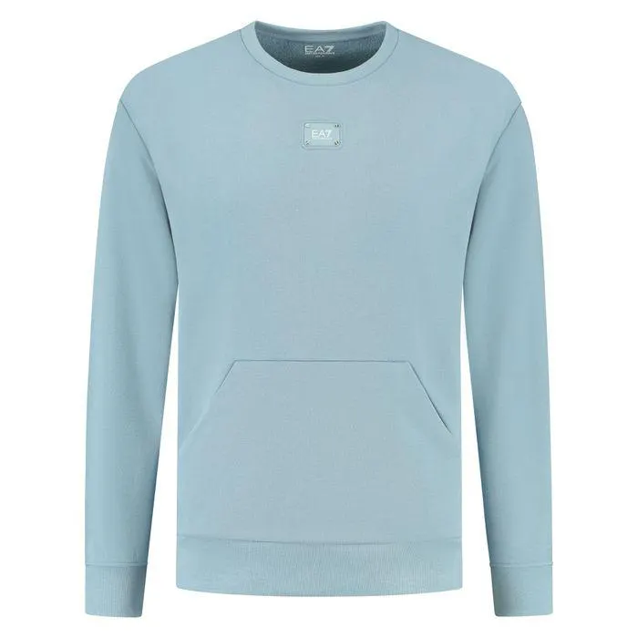 EA7 Train Logo Series Oversized Sweater Heren