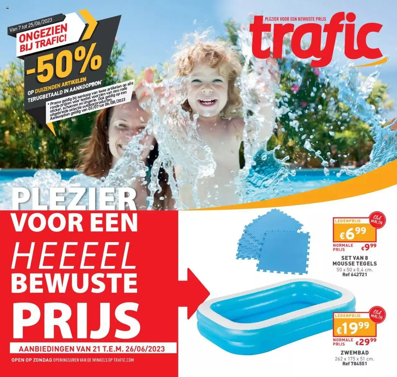 Trafic folder van 26 juni tot 31 december 2023 - folder pagina 1