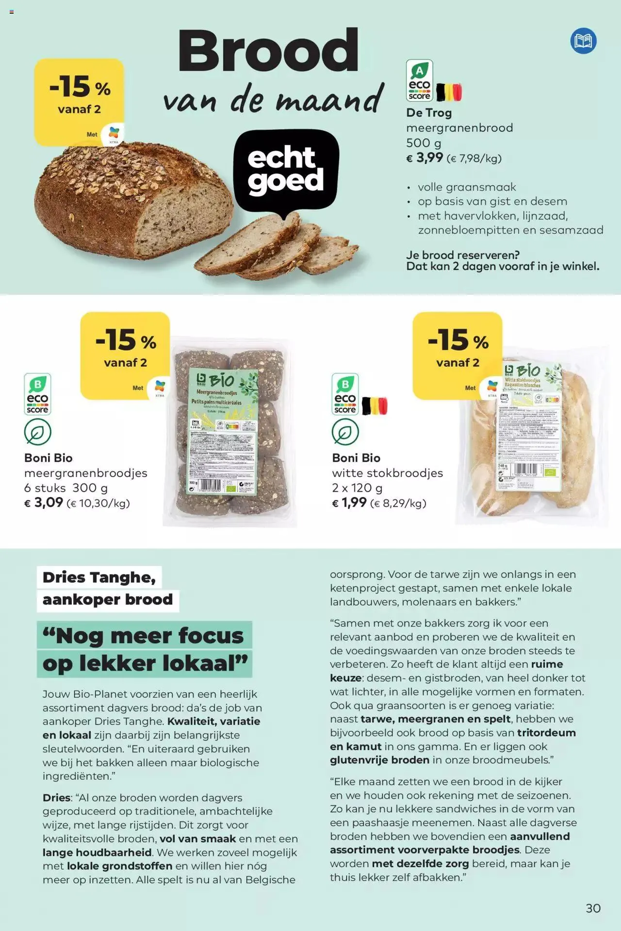 BioPlanet folder van 25 april tot 31 december 2023 - folder pagina 30