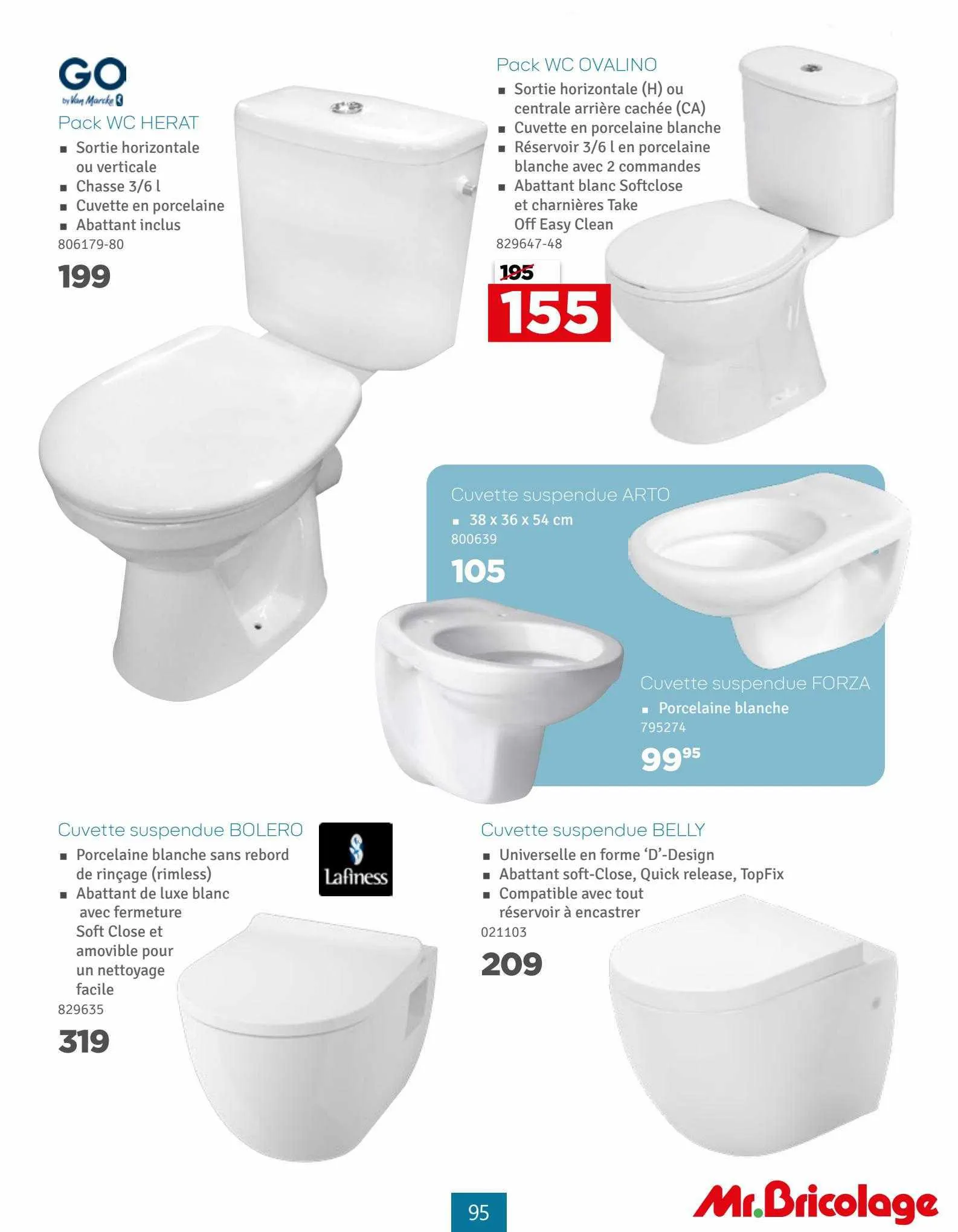 Mr Bricolage Magazine Sanitair van 11 september tot 28 september 2023 - folder pagina 95