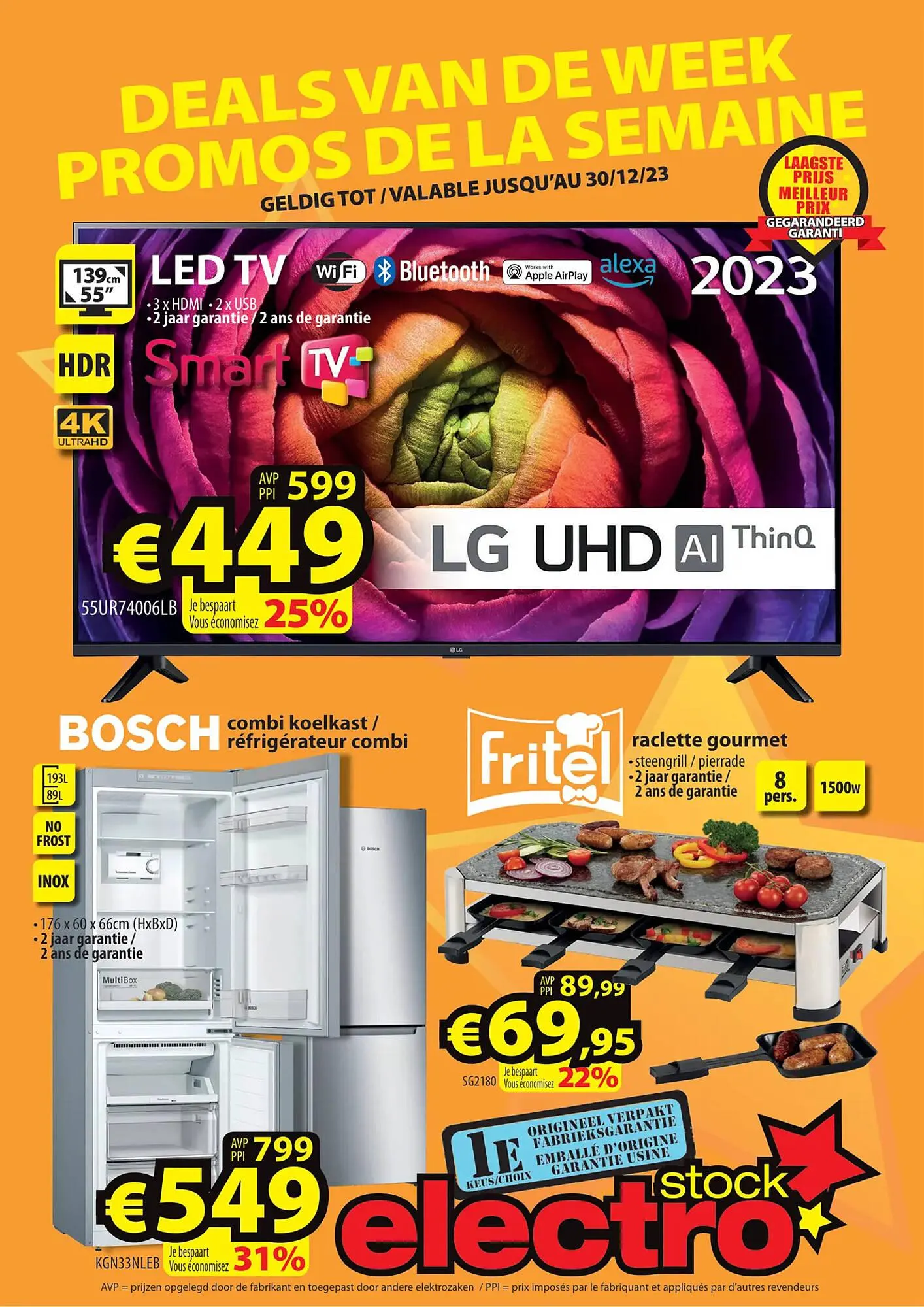 ElectroStock folder van 21 december tot 30 december 2023 - folder pagina