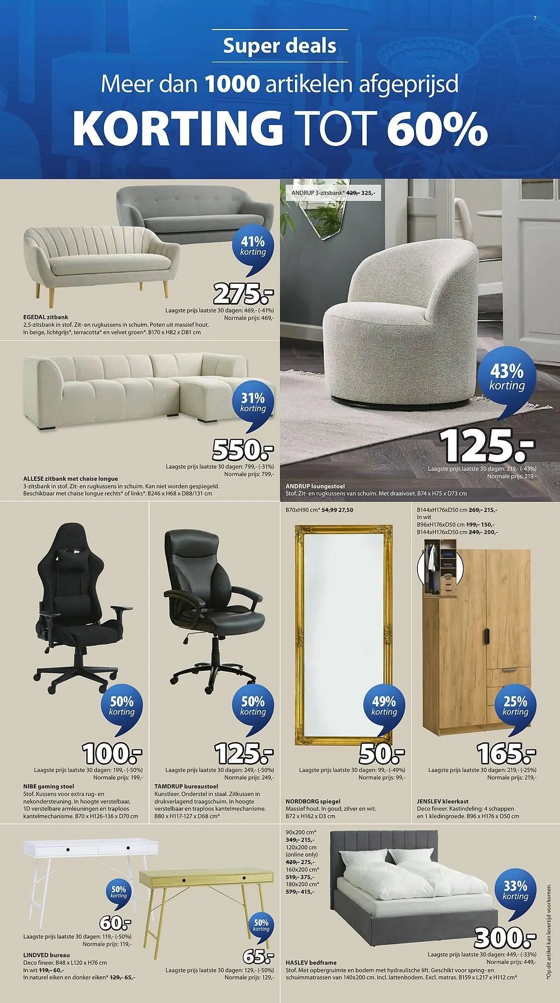 Jysk folder van 2 april tot 1 mei 2026 - folder pagina 7