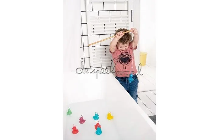 6182037 Kermiseenden-Set Koraalrif Met 6 Eendjes & 2 Hengels