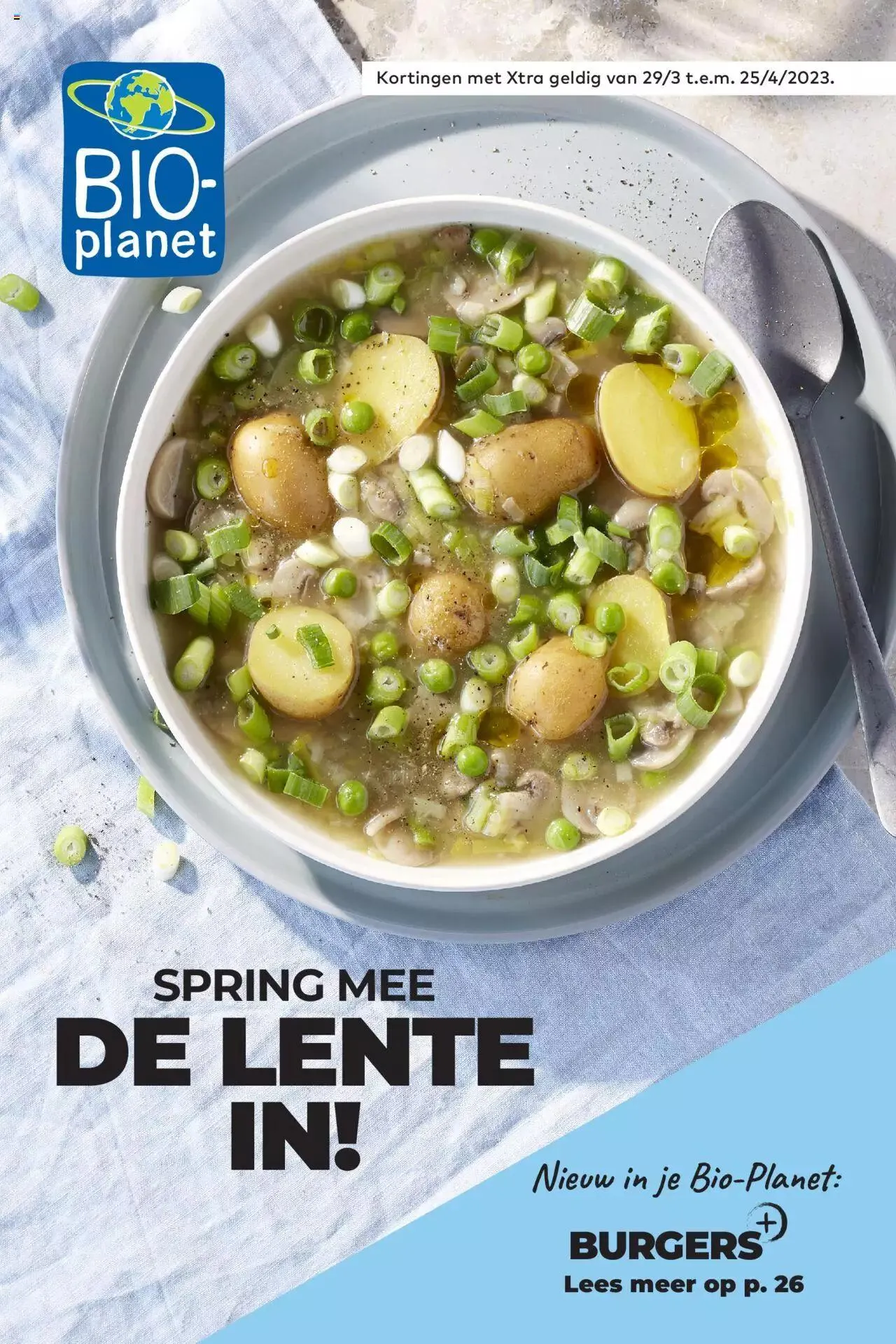 BioPlanet folder van 25 april tot 31 december 2023 - folder pagina 1