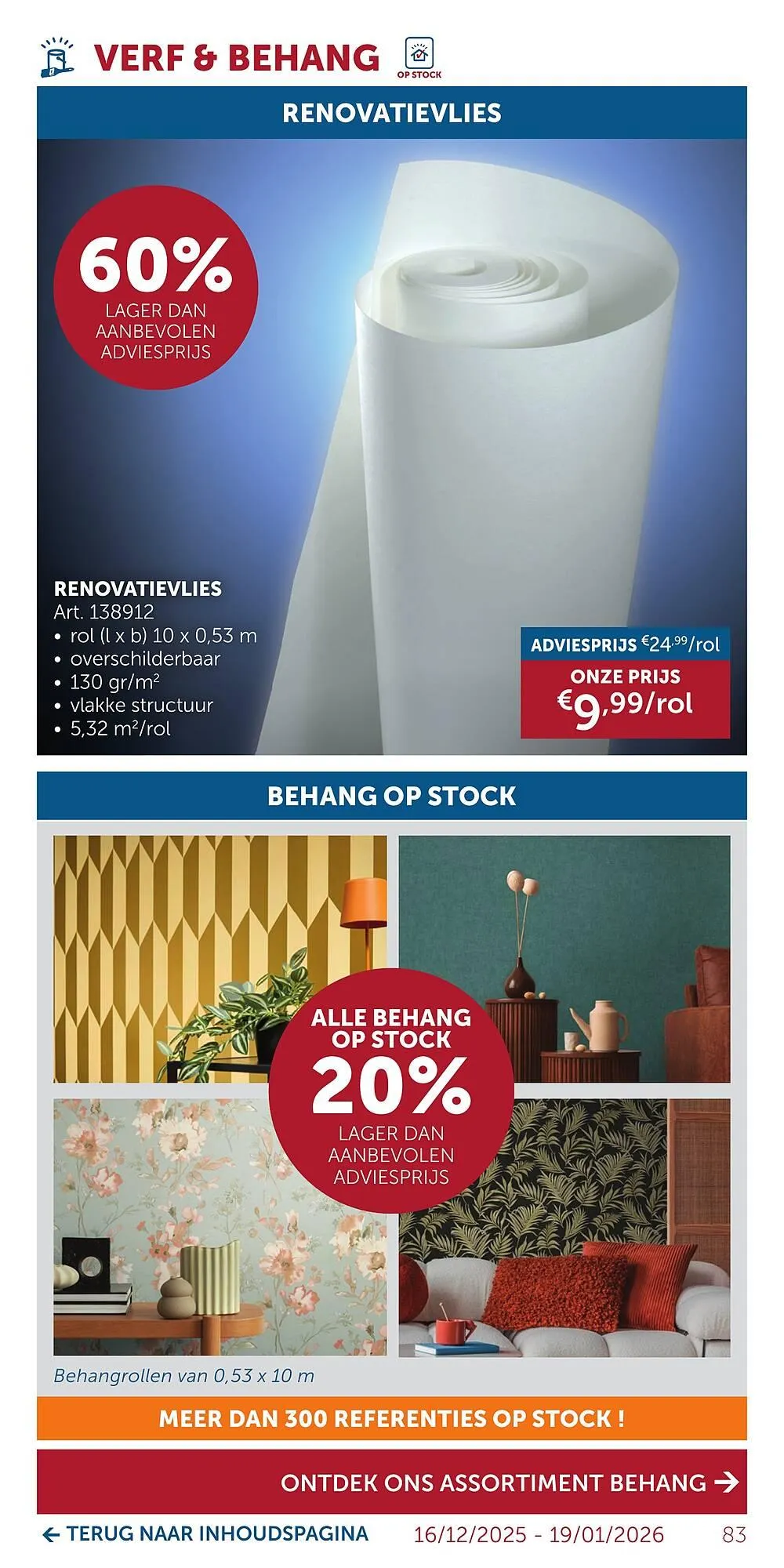 Zelfbouwmarkt folder van 15 december tot 19 januari 2026 - folder pagina 83