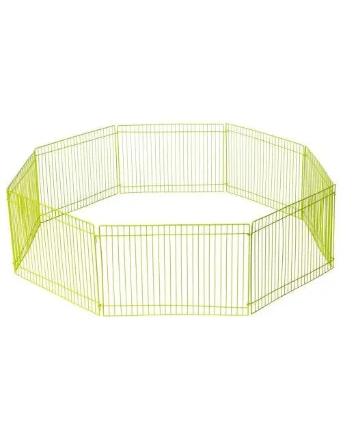 Adori Hamster Ren 8 Panelen - Dierenverblijf - Ø90 cm Groen