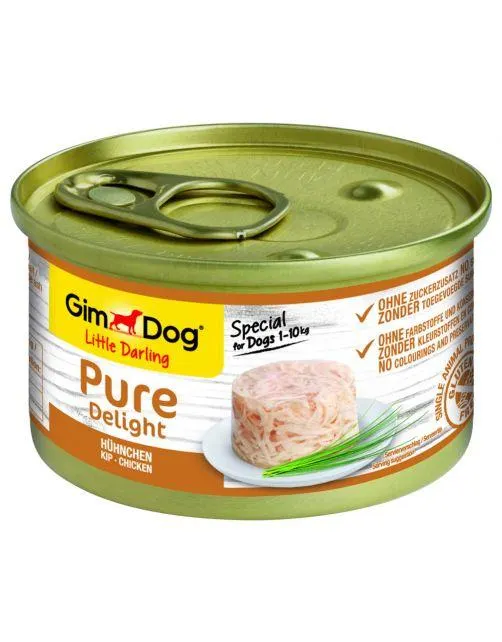 Gimdog Little Darling Pure Delight 85 g - Hondenvoer