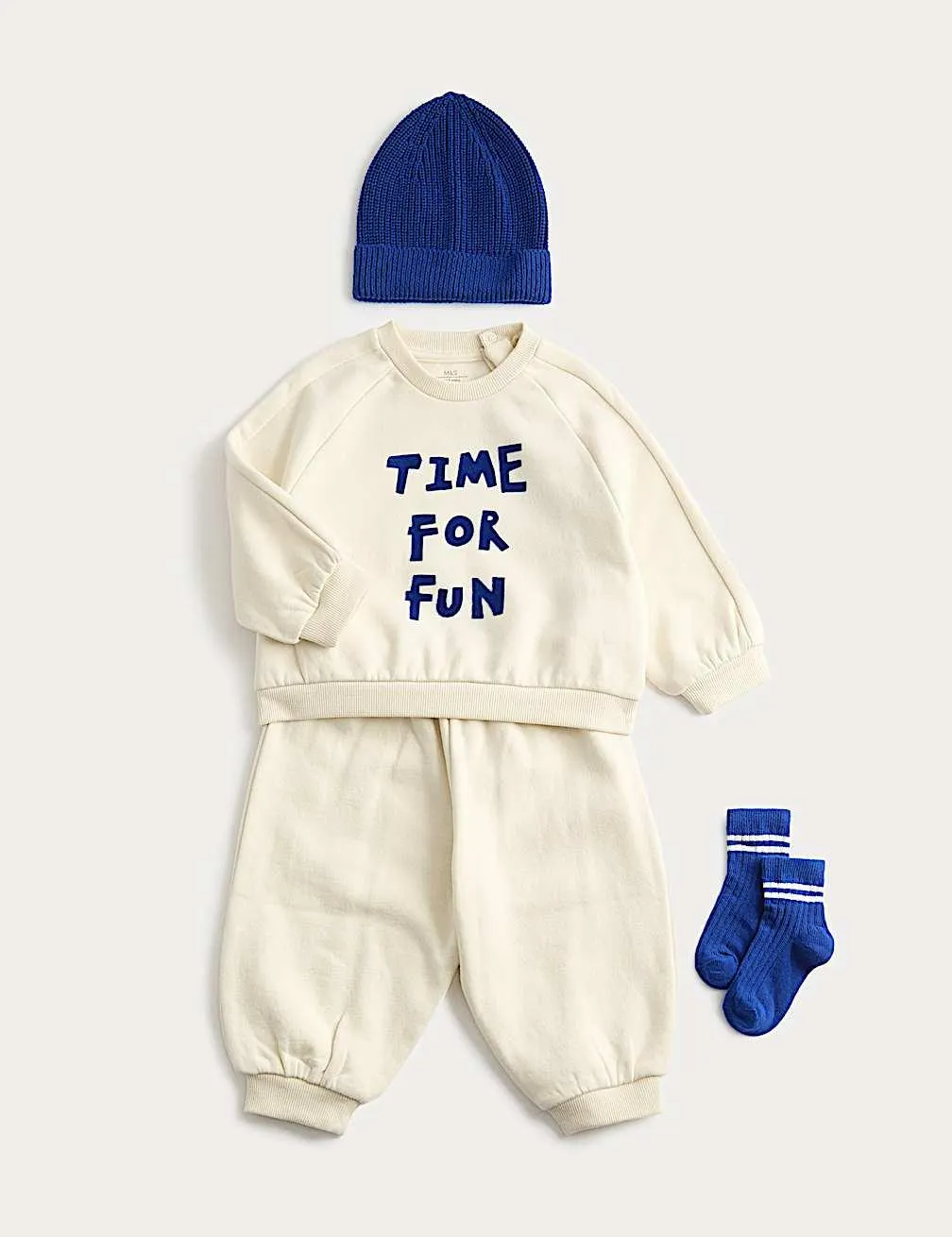 Cotton Rich 'Time for Fun' Outfit (0 Months-6 Years)